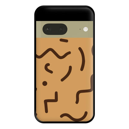 Nude Abstract Pattern - Eighties Phone Case for Google Pixel 7a