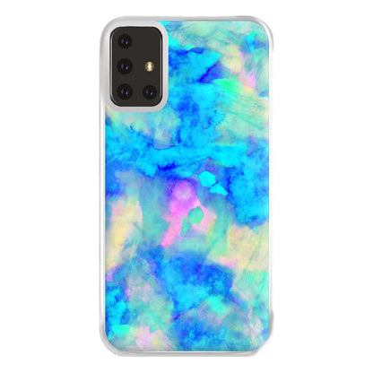 Electric Blue Phone Case for Galaxy A71