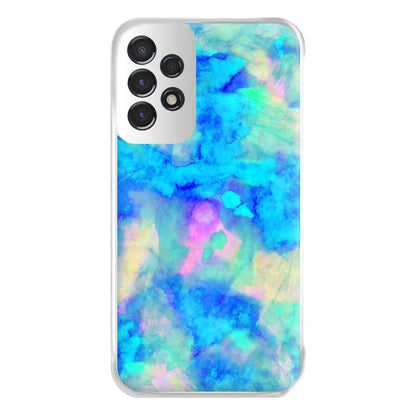 Electric Blue Phone Case for Galaxy A53