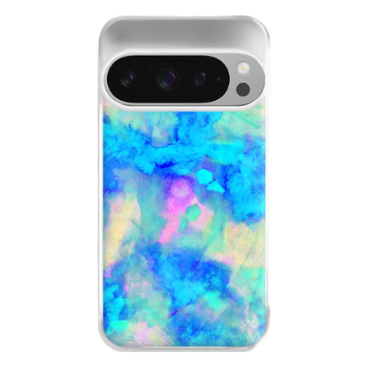 Electric Blue Phone Case for Google Pixel 9 Pro XL