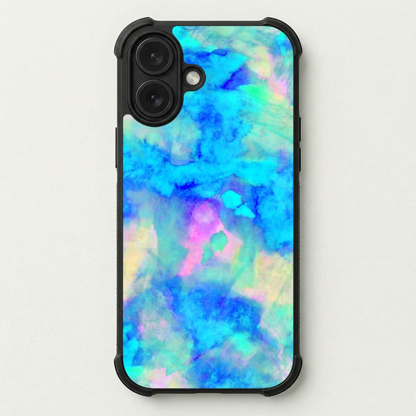 Electric Blue Phone Case — Bumper case