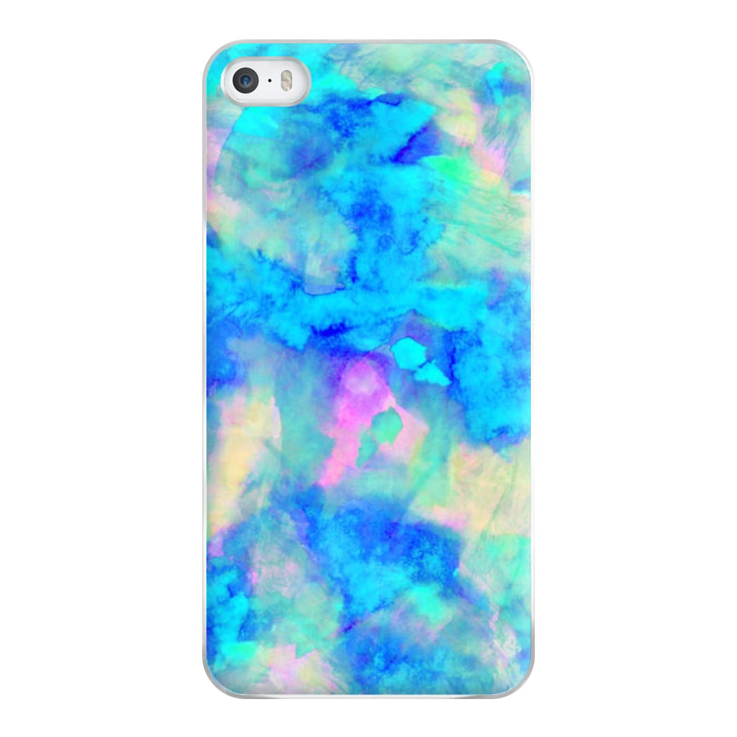 Electric Blue Phone Case for iPhone 5 / 5s / SE 2016