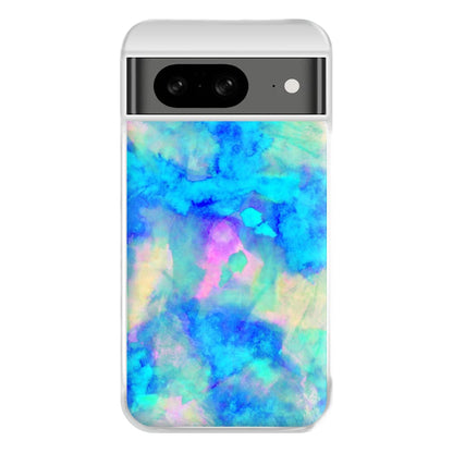 Electric Blue Phone Case for Google Pixel 8