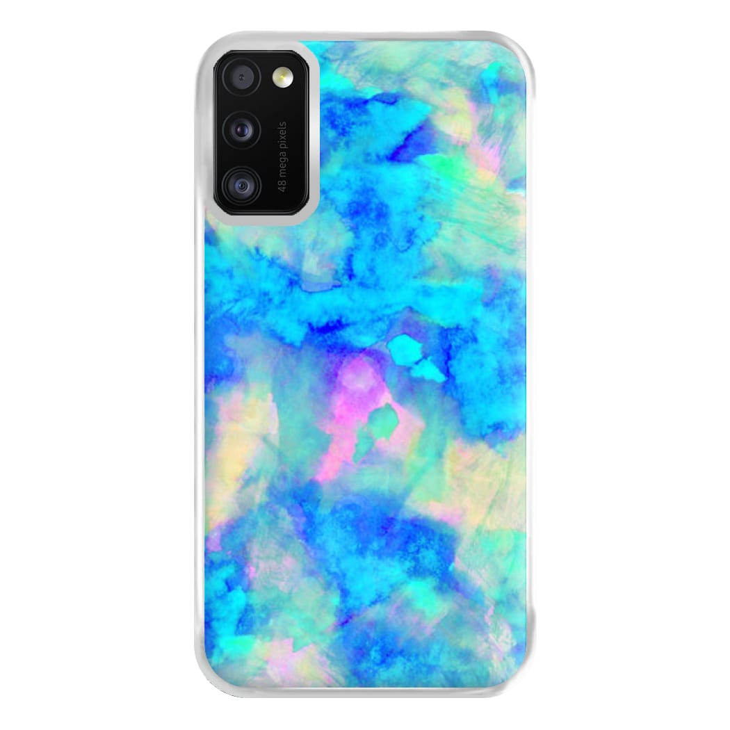 Electric Blue Phone Case for Galaxy A41