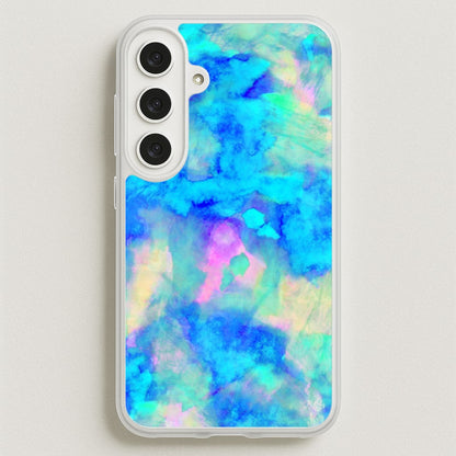 Electric Blue Phone Case for Galaxy S25FE