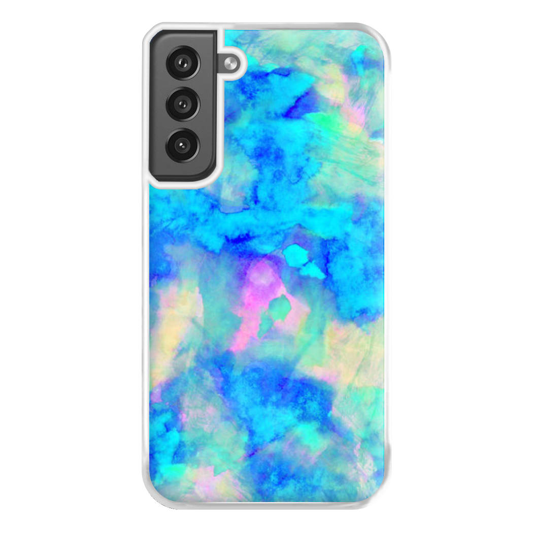 Electric Blue Phone Case for Galaxy S21FE