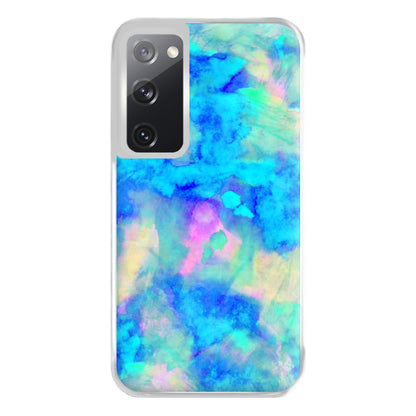 Electric Blue Phone Case for Galaxy S20FE