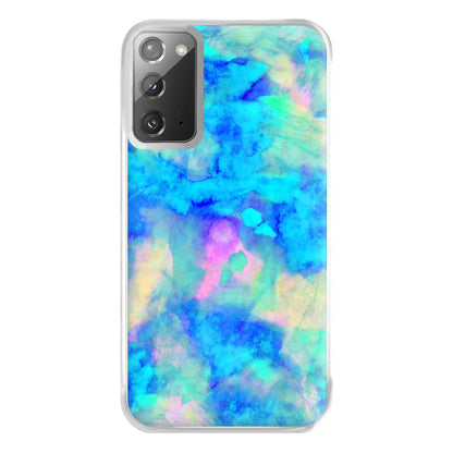 Electric Blue Phone Case for Galaxy Note 20 Ultra