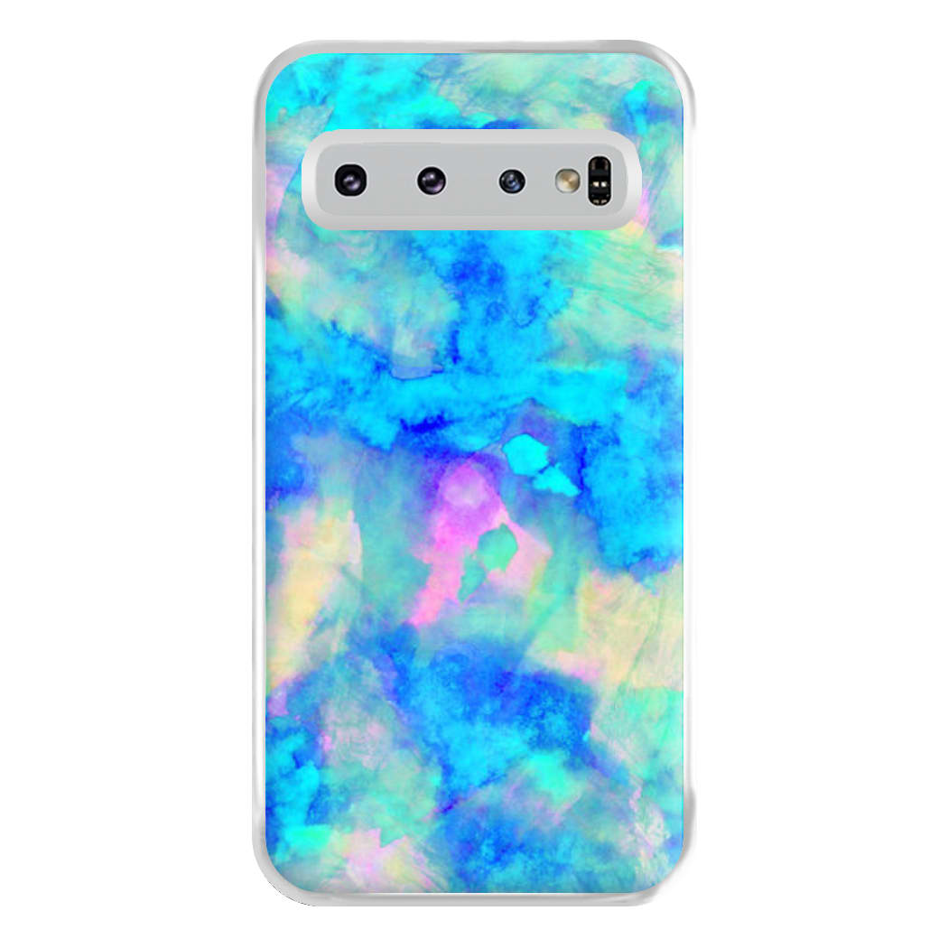 Electric Blue Phone Case for Galaxy S10 Plus