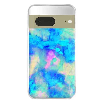 Electric Blue Phone Case for Google Pixel 7a