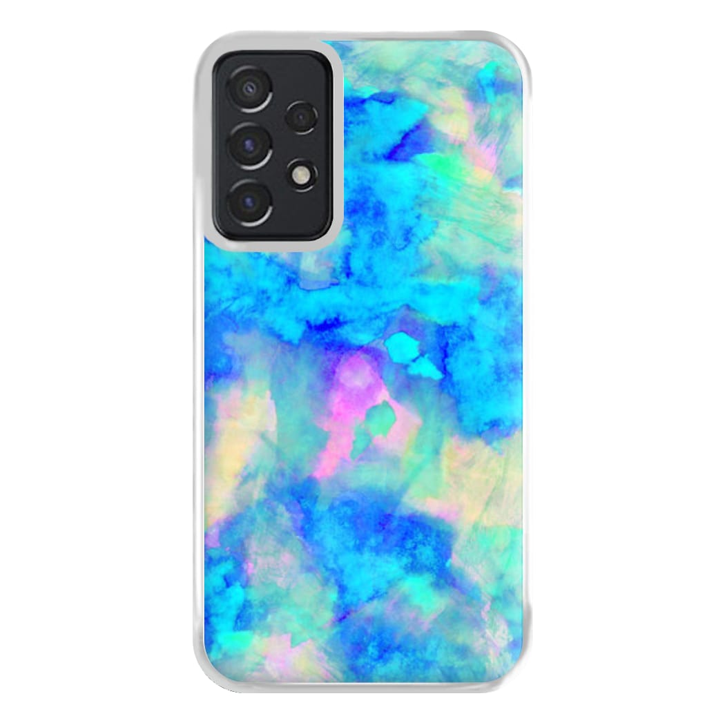 Electric Blue Phone Case for Galaxy A52 / A52s