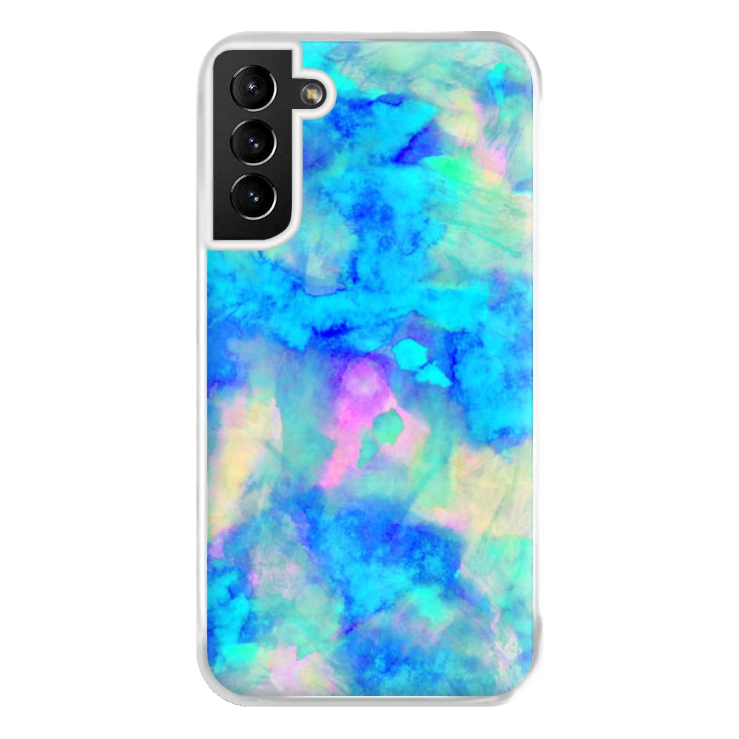 Electric Blue Phone Case for Galaxy S21 Plus