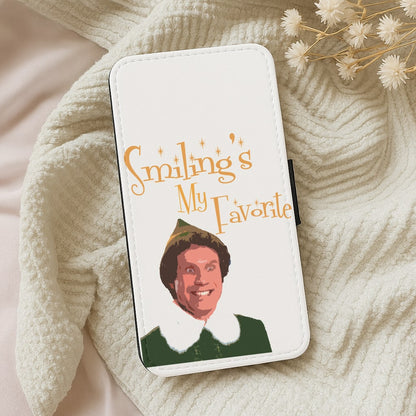 Smiling's My Favourite - Buddy The Elf Wallet Phone Case