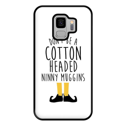 Cotton Headed Ninny Muggins - Buddy The Elf Phone Case for Galaxy S9 Plus