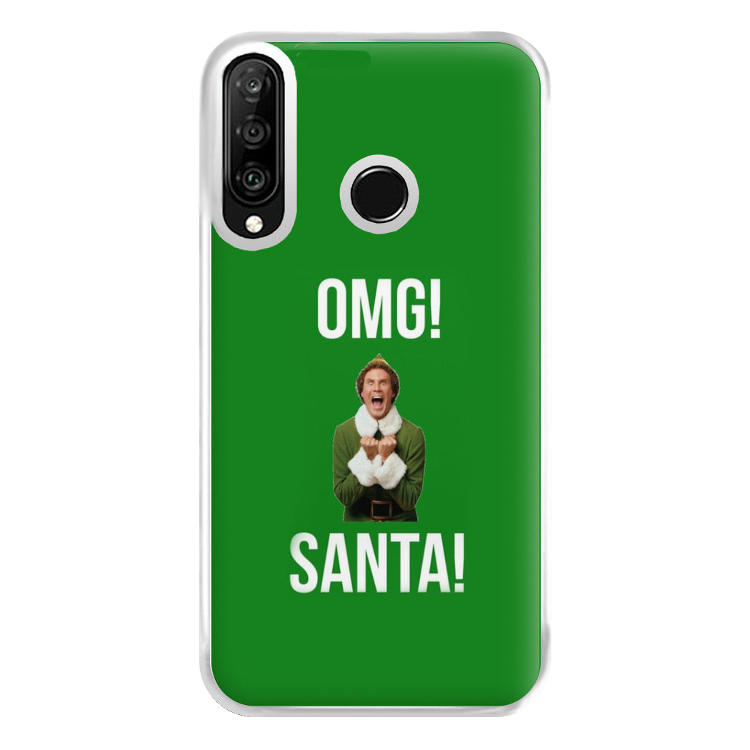 OMG SANTA! - Elf Phone Case for Huawei P30 Lite