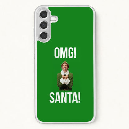 OMG SANTA! - Elf Phone Case for Galaxy A57