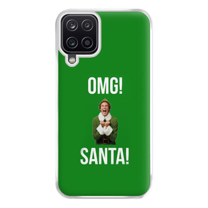 OMG SANTA! - Elf Phone Case for Galaxy A12