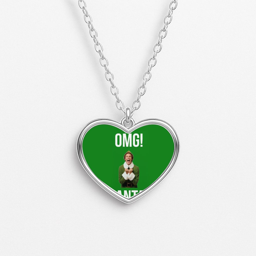 OMG SANTA! - Elf Heart Necklace