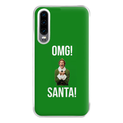 OMG SANTA! - Elf Phone Case for Huawei P30