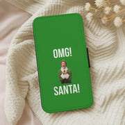 OMG SANTA! - Elf Flip / Wallet Phone Case 5