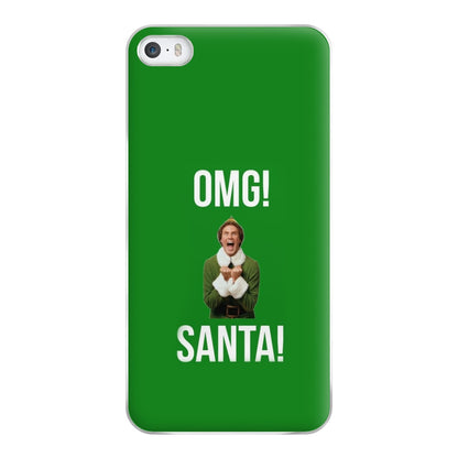 OMG SANTA! - Elf Phone Case for iPhone 5 / 5s / SE 2016