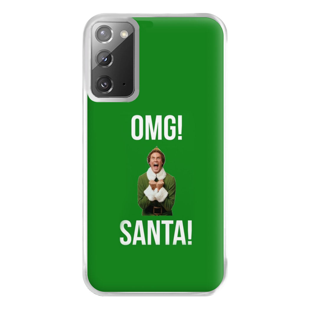 OMG SANTA! - Elf Phone Case for Galaxy Note 20 Ultra