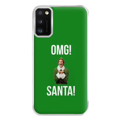 OMG SANTA! - Elf Phone Case for Galaxy A41