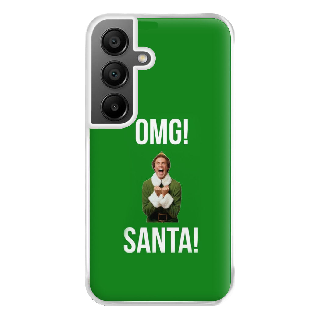 OMG SANTA! - Elf Phone Case for Galaxy A55