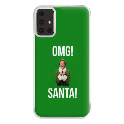 OMG SANTA! - Elf Phone Case for Galaxy A71