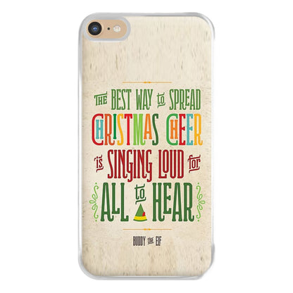 The Best Way To Spead Christmas Cheer - Elf Phone Case for iPhone 6 Plus / 7 Plus / 8 Plus