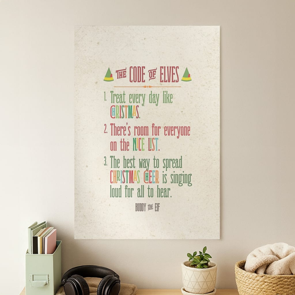 The Elf Code - Elf Poster