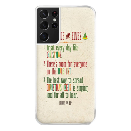 The Elf Code - Elf Phone Case for Galaxy S21 Ultra