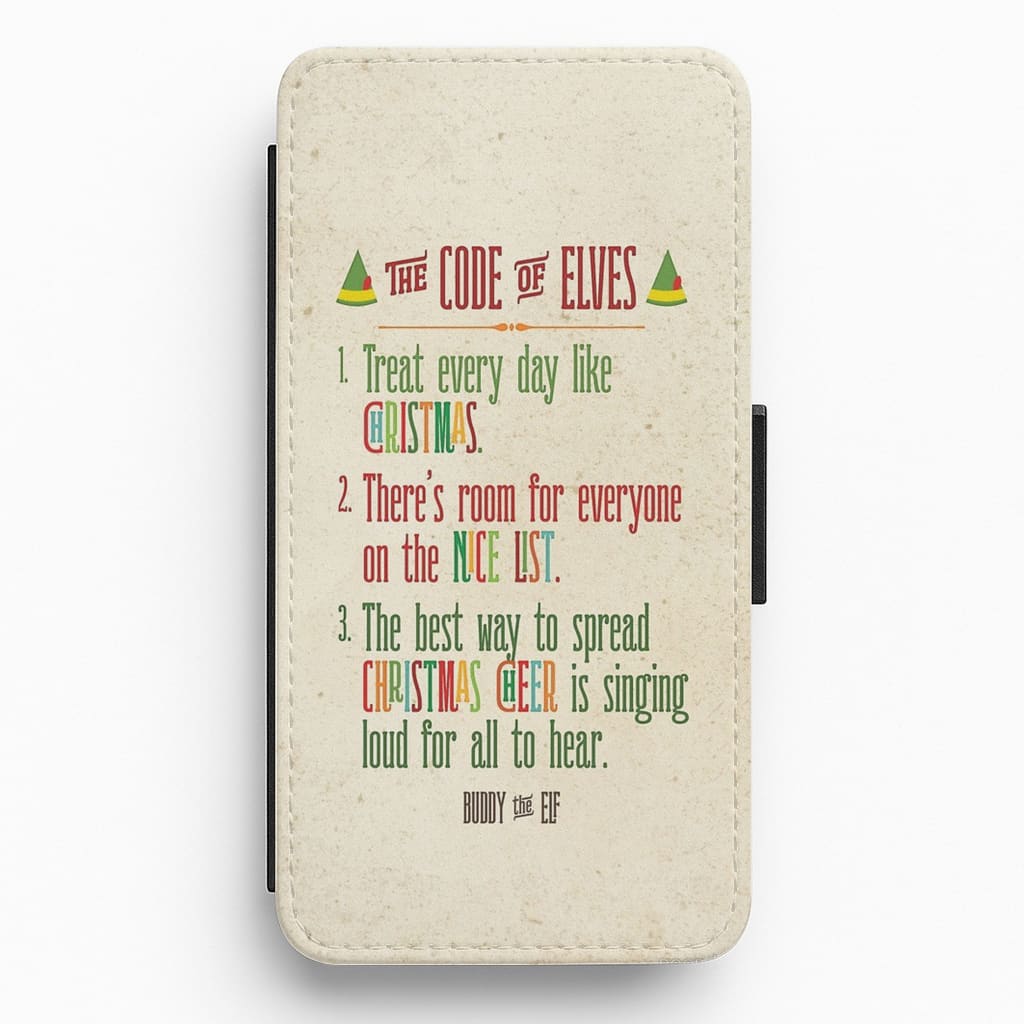 The Elf Code - Elf Flip / Wallet Phone Case