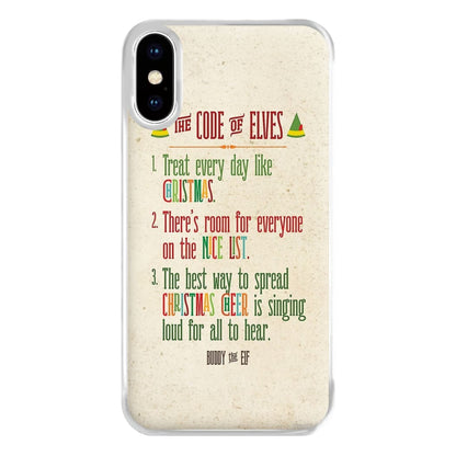 The Elf Code - Elf Phone Case for iPhone XS Max