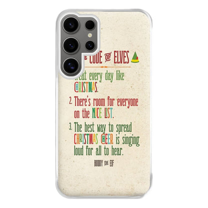 The Elf Code - Elf Phone Case for Galaxy S24 Ultra