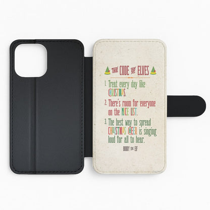 The Elf Code - Elf Flip Phone Case