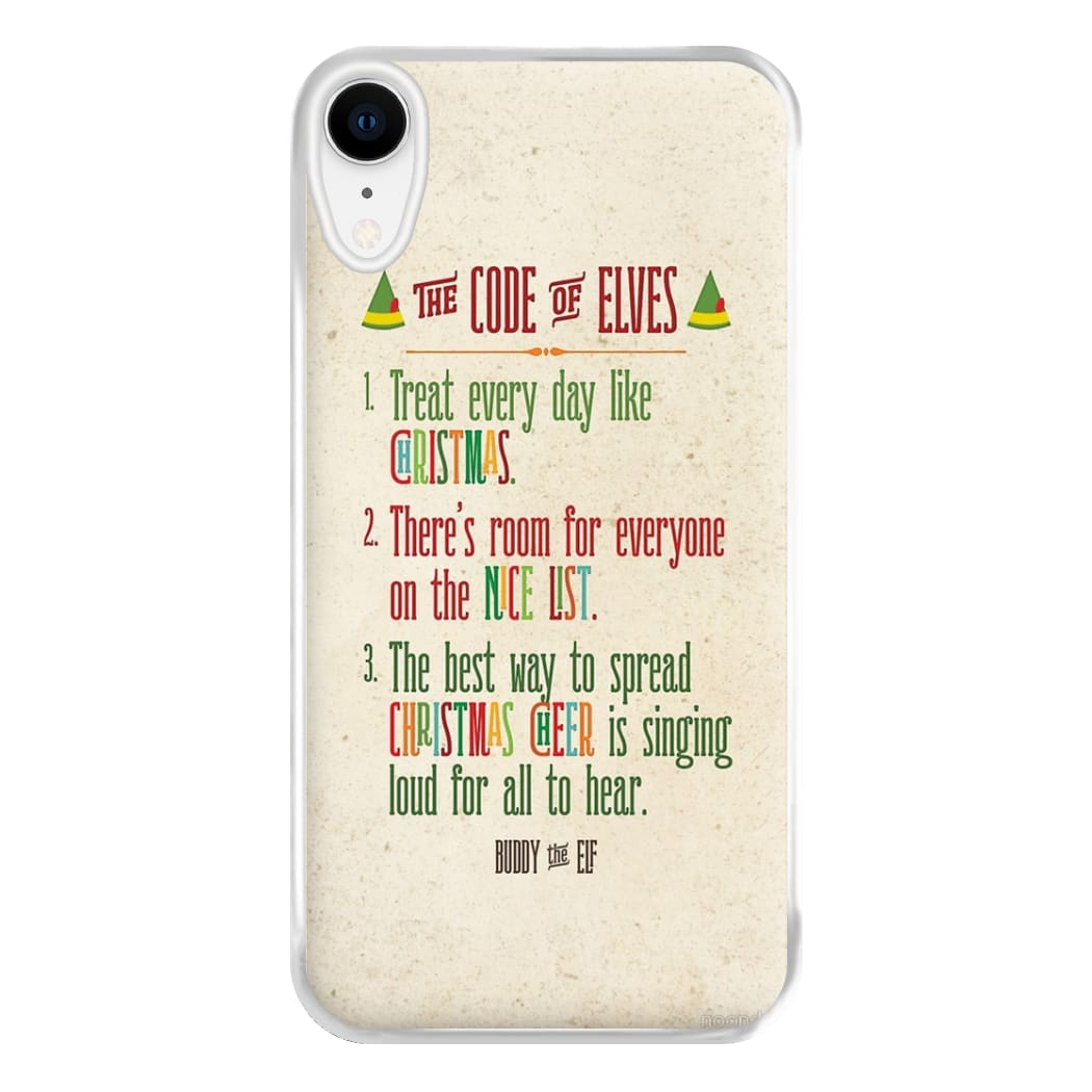 The Elf Code - Elf Phone Case for iPhone XR