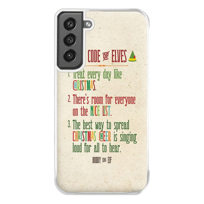 The Elf Code - Elf Phone Case for Galaxy S21FE