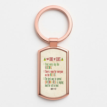 The Elf Code - Elf Rose Gold Keyring