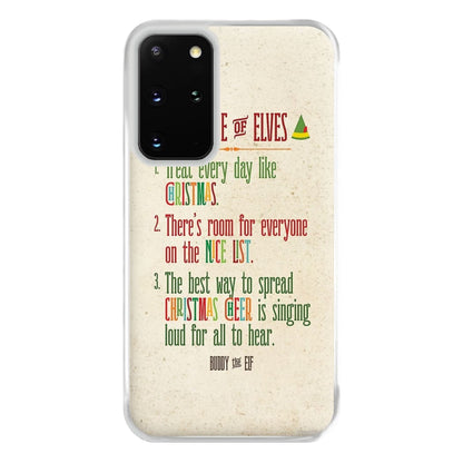 The Elf Code - Elf Phone Case for Galaxy S20 Plus