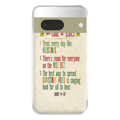 The Elf Code - Elf Phone Case for Google Pixel 7a