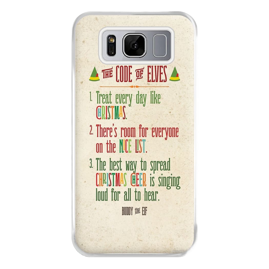 The Elf Code - Elf Phone Case for Galaxy S8 Plus