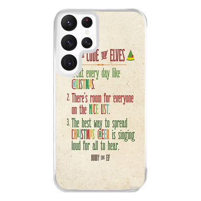 The Elf Code - Elf Phone Case for Galaxy S22 Ultra