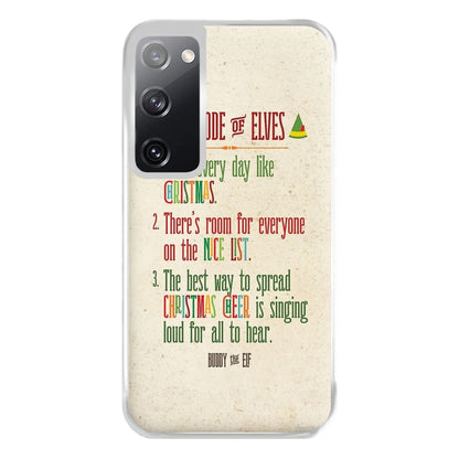 The Elf Code - Elf Phone Case for Galaxy S20