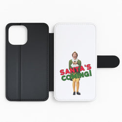 Buddy The Elf - Santa's Coming! Flip Phone Case