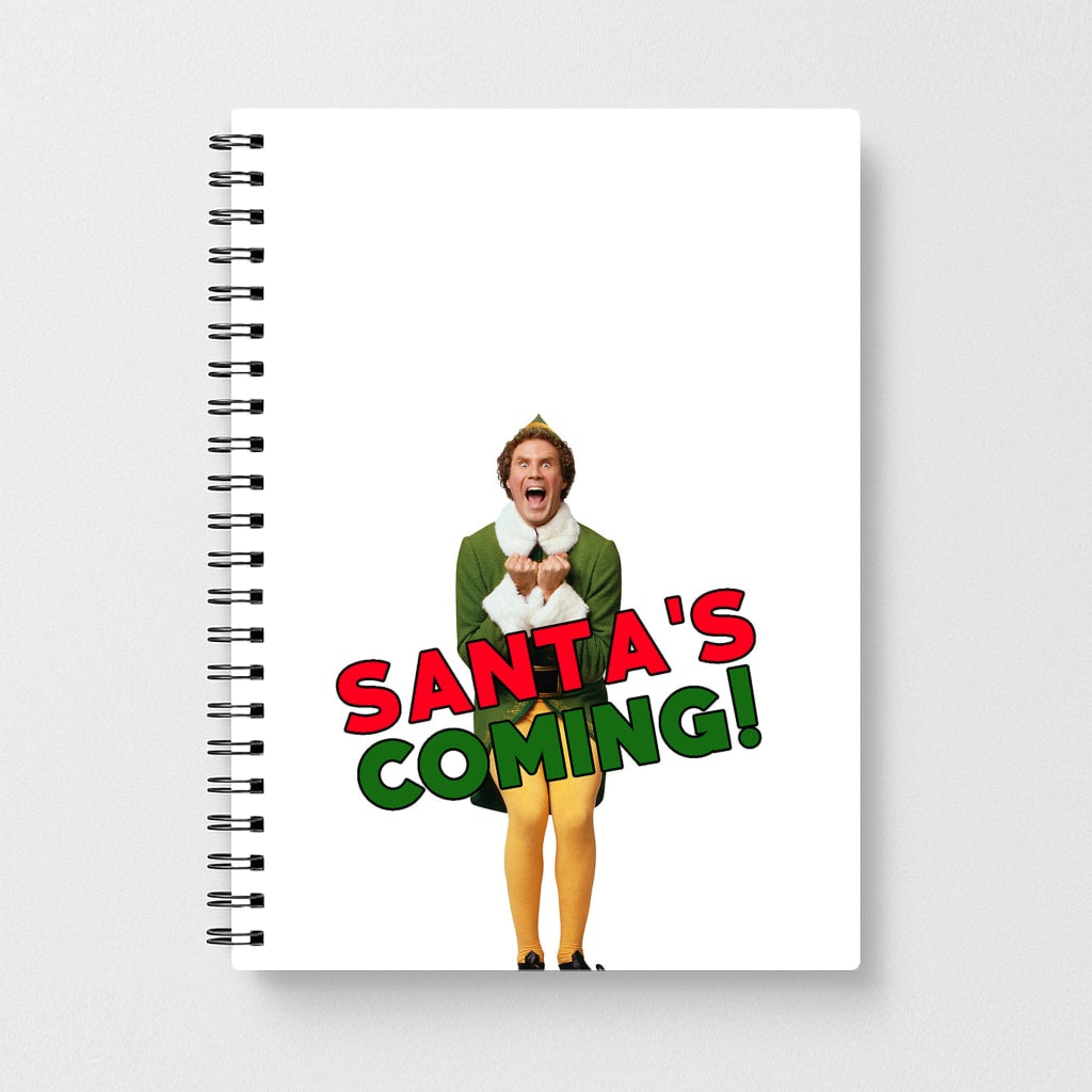 Buddy The Elf - Santa's Coming! Notebook