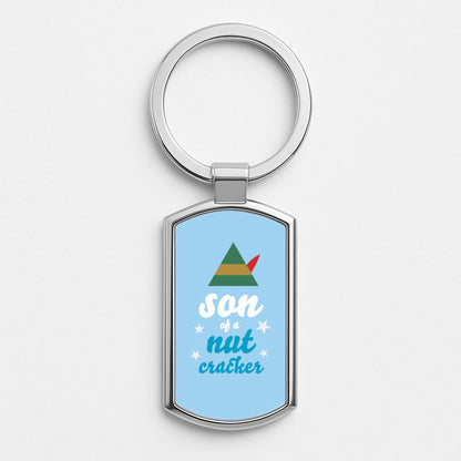 Son Of A Nut Cracker - Elf Silver Keyring