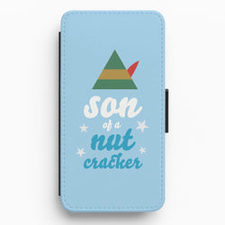Son Of A Nut Cracker - Elf Flip / Wallet Phone Case