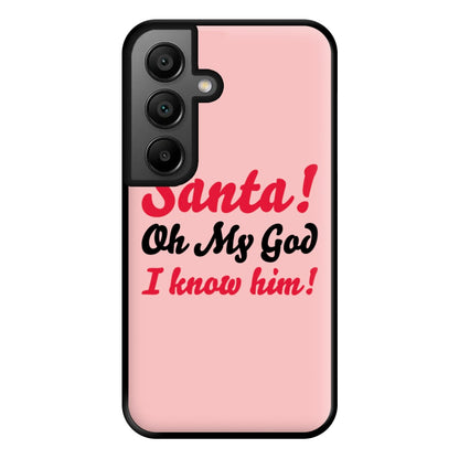 Santa Oh My God I Know Him - Elf Phone Case for Google Pixel 8