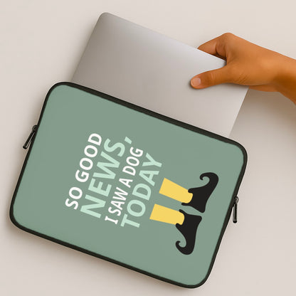 I Saw A Dog Today - Elf MacBook Case